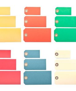 Coloured Parcel Tags